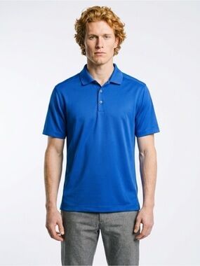 Old Money Performance Athleisure Nike Golf Dri-FIT Polo Shirt Men's Large Logo